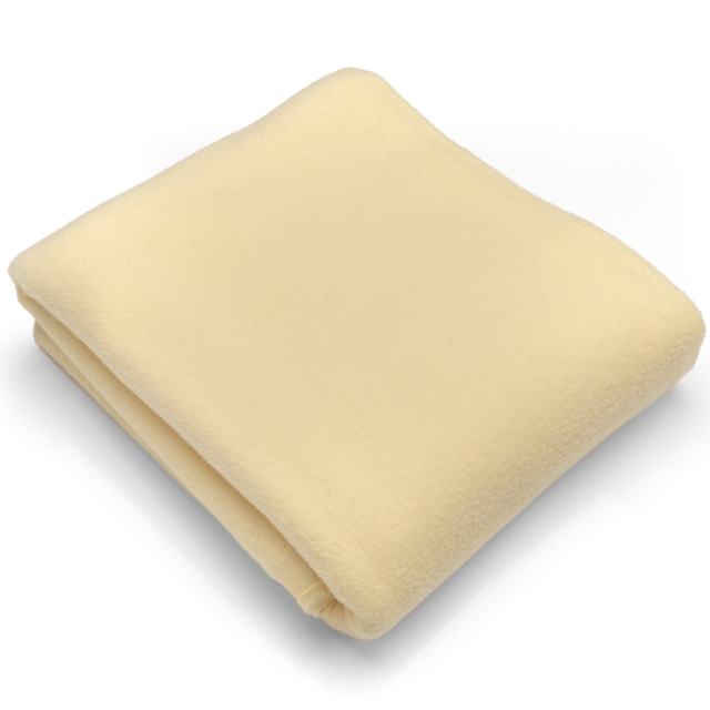Butter Yellow Solid Fleece Fabric
